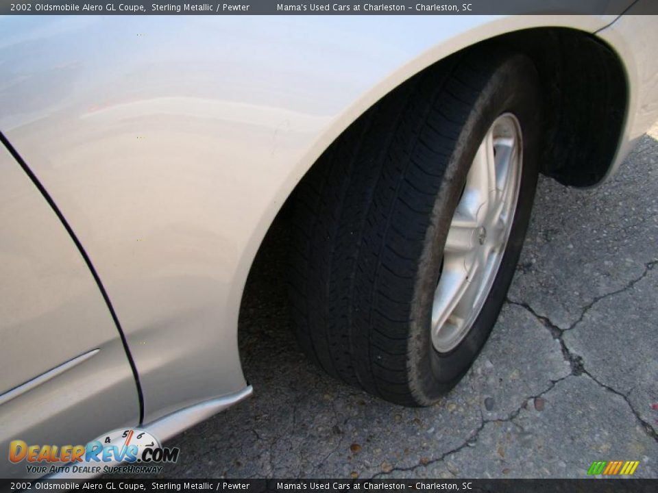 2002 Oldsmobile Alero GL Coupe Sterling Metallic / Pewter Photo #25