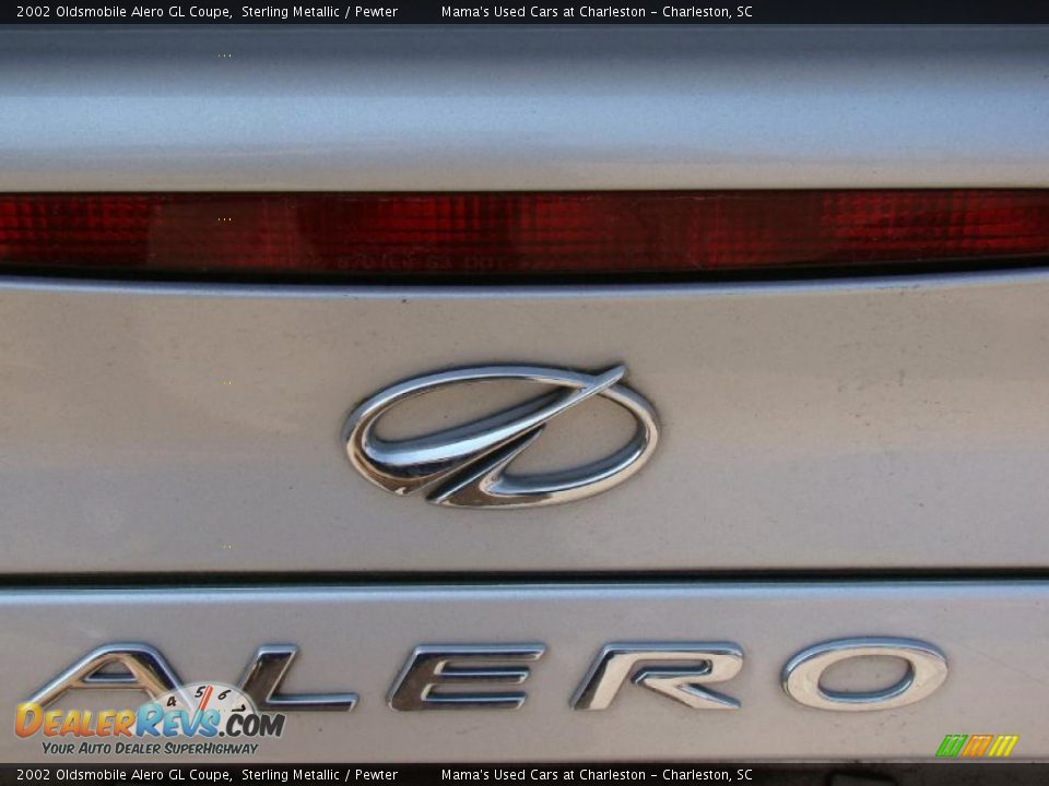 2002 Oldsmobile Alero GL Coupe Sterling Metallic / Pewter Photo #31