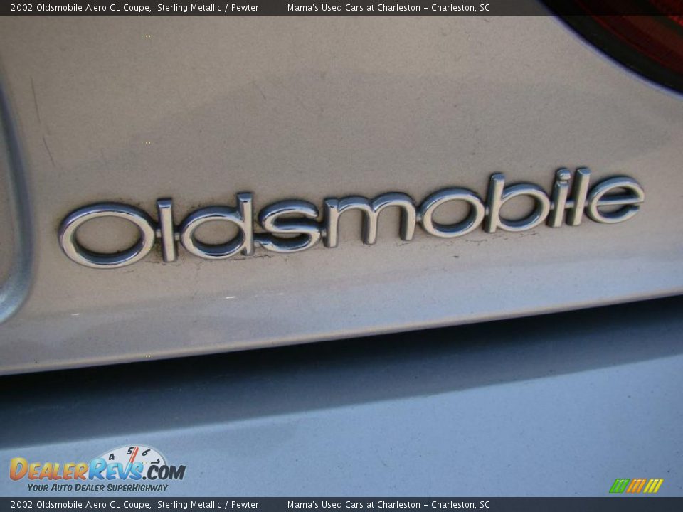 2002 Oldsmobile Alero GL Coupe Sterling Metallic / Pewter Photo #32