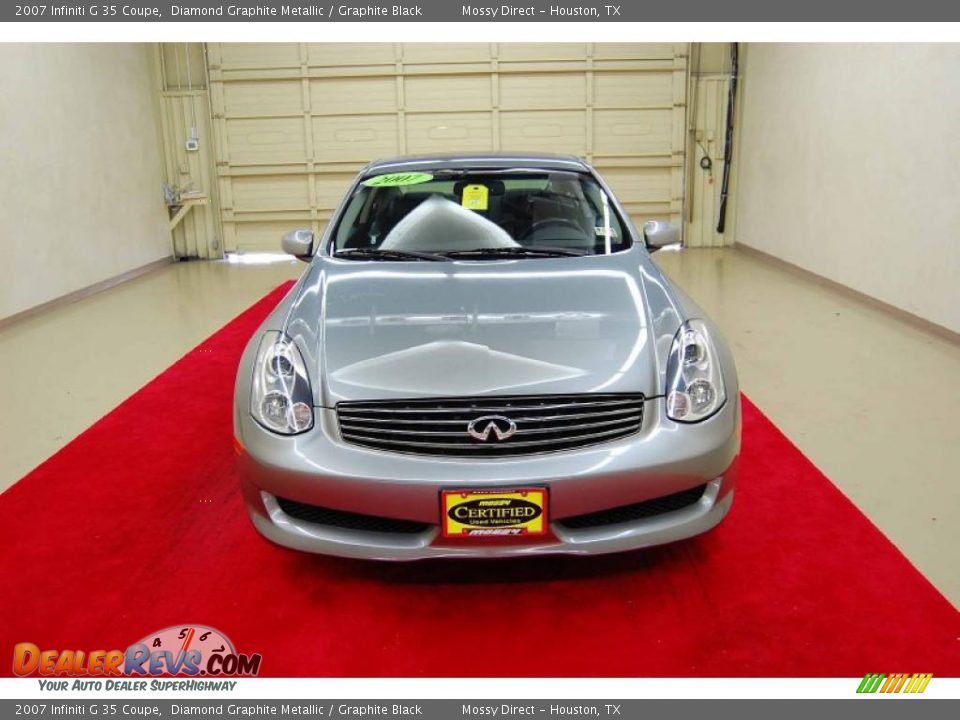 2007 Infiniti G 35 Coupe Diamond Graphite Metallic / Graphite Black Photo #2