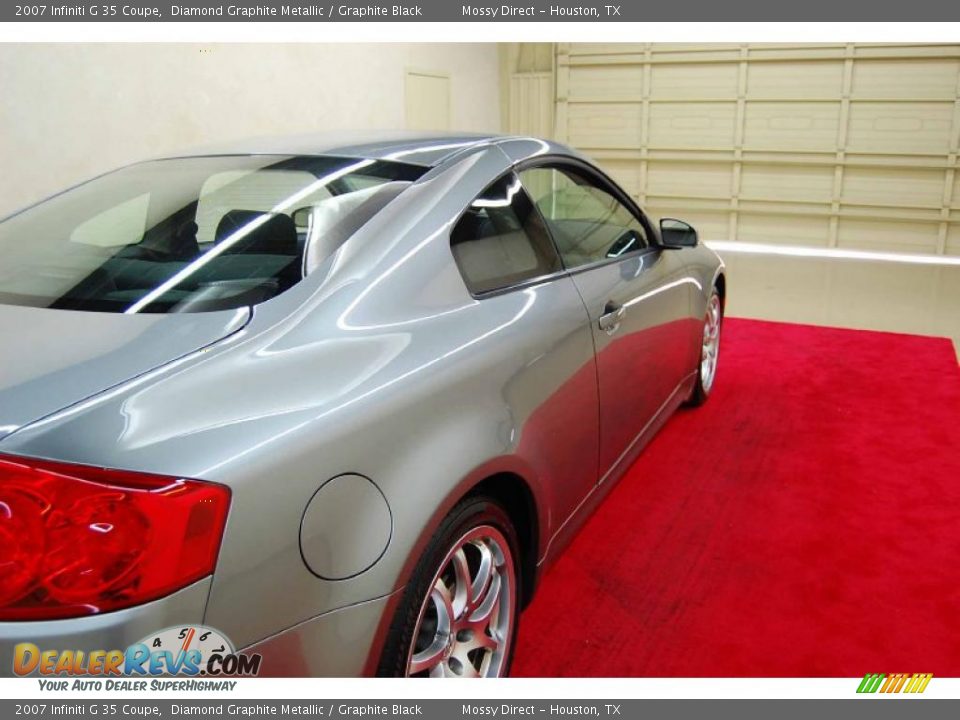 2007 Infiniti G 35 Coupe Diamond Graphite Metallic / Graphite Black Photo #7