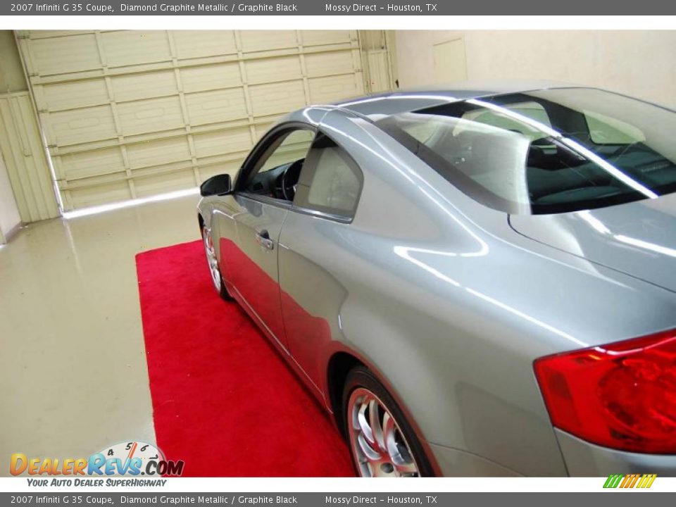 2007 Infiniti G 35 Coupe Diamond Graphite Metallic / Graphite Black Photo #9