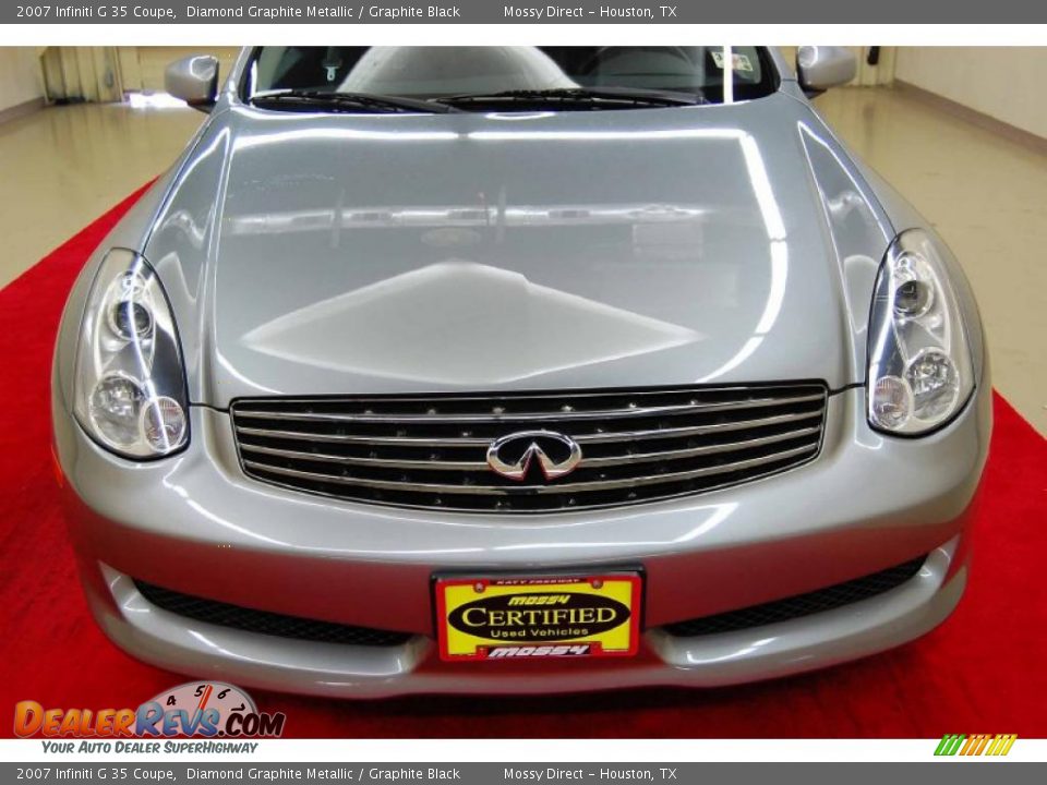 2007 Infiniti G 35 Coupe Diamond Graphite Metallic / Graphite Black Photo #13