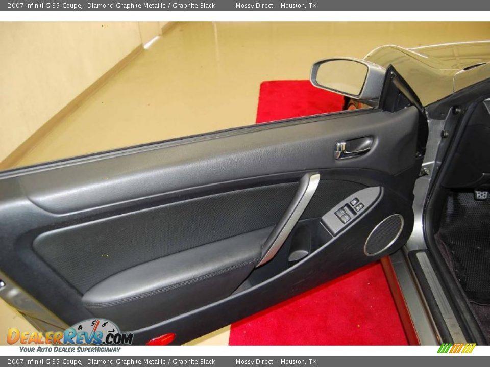 2007 Infiniti G 35 Coupe Diamond Graphite Metallic / Graphite Black Photo #15