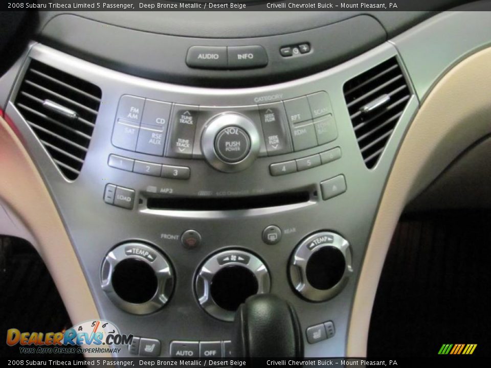2008 Subaru Tribeca Limited 5 Passenger Deep Bronze Metallic / Desert Beige Photo #19