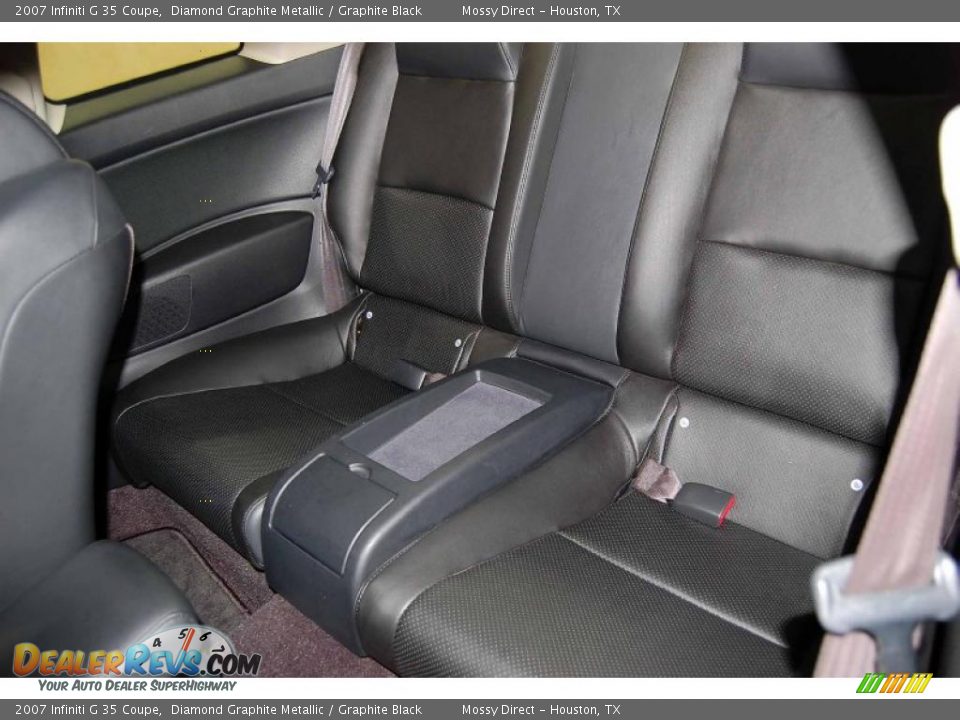 2007 Infiniti G 35 Coupe Diamond Graphite Metallic / Graphite Black Photo #20