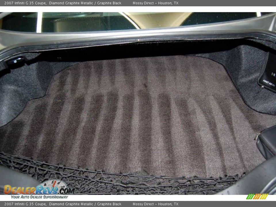 2007 Infiniti G 35 Coupe Diamond Graphite Metallic / Graphite Black Photo #21