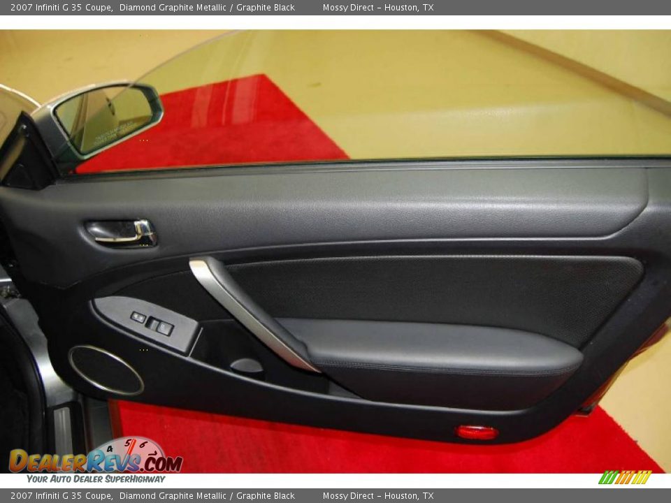 2007 Infiniti G 35 Coupe Diamond Graphite Metallic / Graphite Black Photo #22