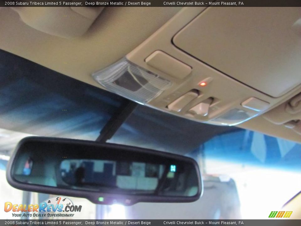 2008 Subaru Tribeca Limited 5 Passenger Deep Bronze Metallic / Desert Beige Photo #30