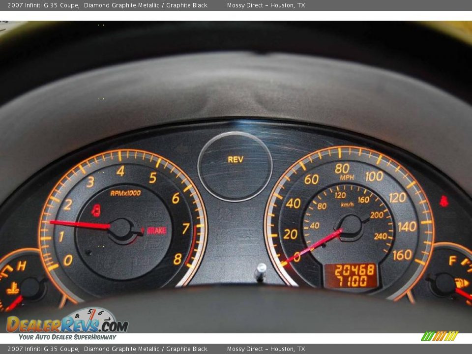2007 Infiniti G 35 Coupe Diamond Graphite Metallic / Graphite Black Photo #29