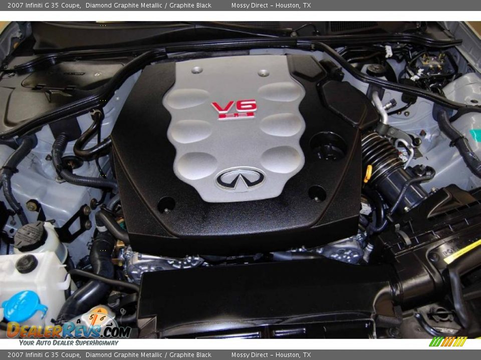 2007 Infiniti G 35 Coupe Diamond Graphite Metallic / Graphite Black Photo #30