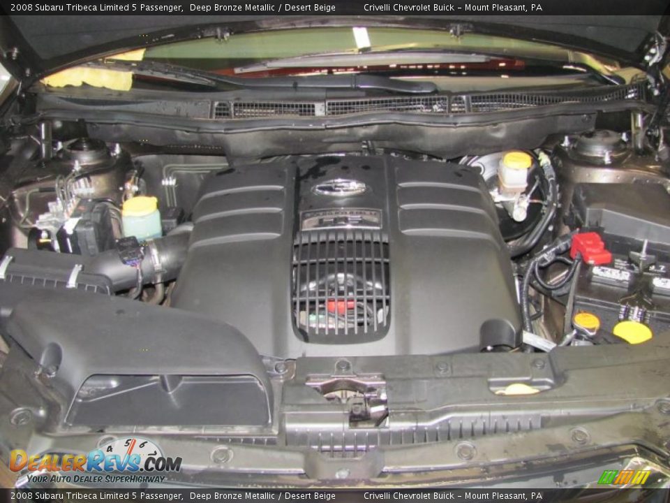 2008 Subaru Tribeca Limited 5 Passenger Deep Bronze Metallic / Desert Beige Photo #33