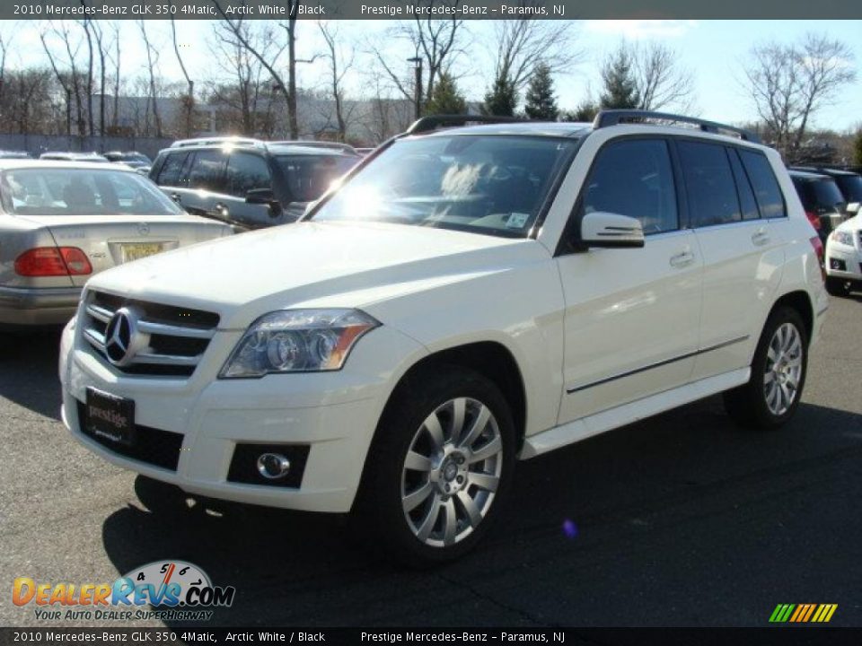 2010 Mercedes-Benz GLK 350 4Matic Arctic White / Black Photo #1