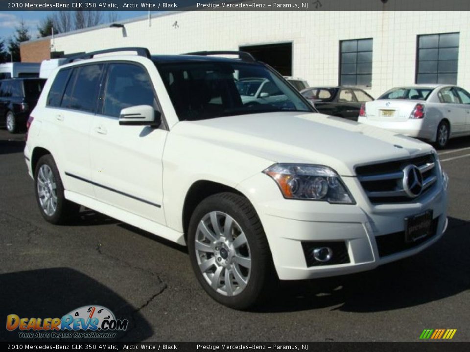 2010 Mercedes-Benz GLK 350 4Matic Arctic White / Black Photo #3