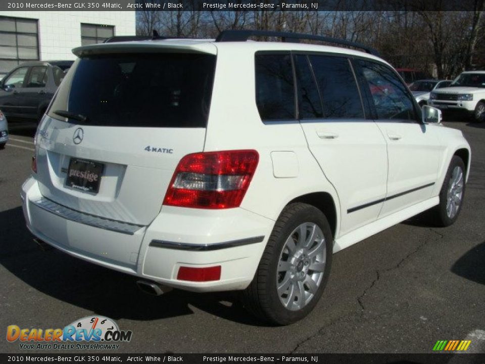2010 Mercedes-Benz GLK 350 4Matic Arctic White / Black Photo #4