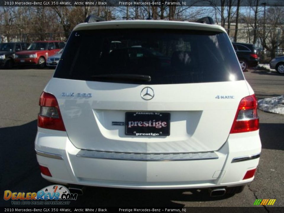 2010 Mercedes-Benz GLK 350 4Matic Arctic White / Black Photo #5