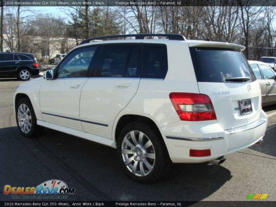 2010 Mercedes-Benz GLK 350 4Matic Arctic White / Black Photo #6