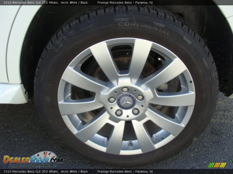 2010 Mercedes-Benz GLK 350 4Matic Arctic White / Black Photo #15