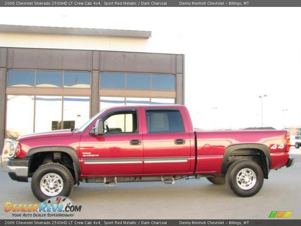 2006 Chevrolet Silverado 2500HD LT Crew Cab 4x4 Sport Red Metallic / Dark Charcoal Photo #1