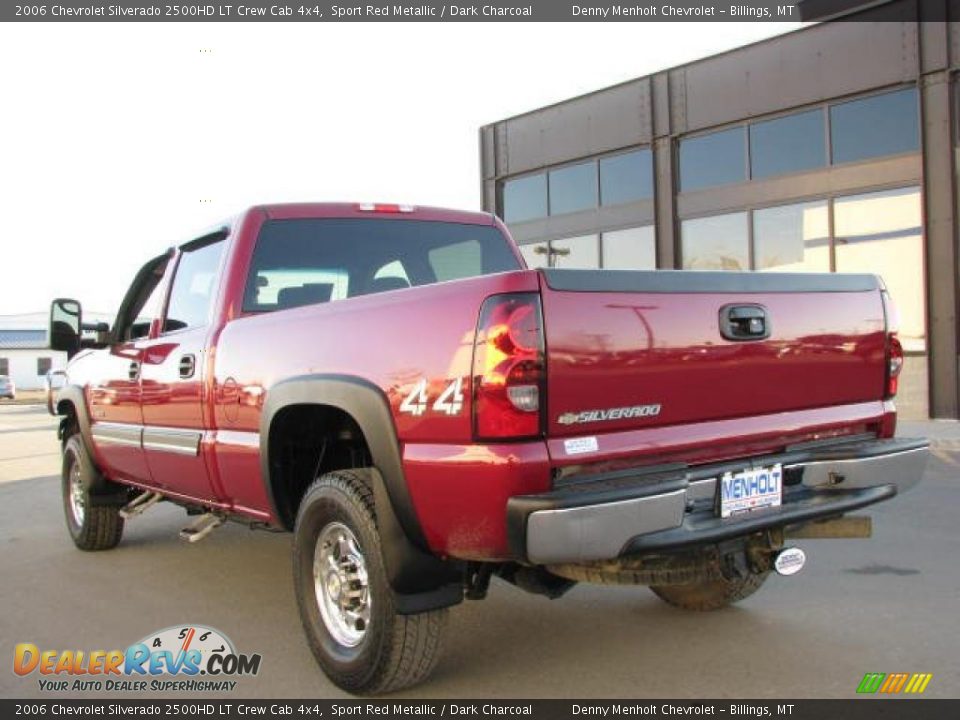 2006 Chevrolet Silverado 2500HD LT Crew Cab 4x4 Sport Red Metallic / Dark Charcoal Photo #3