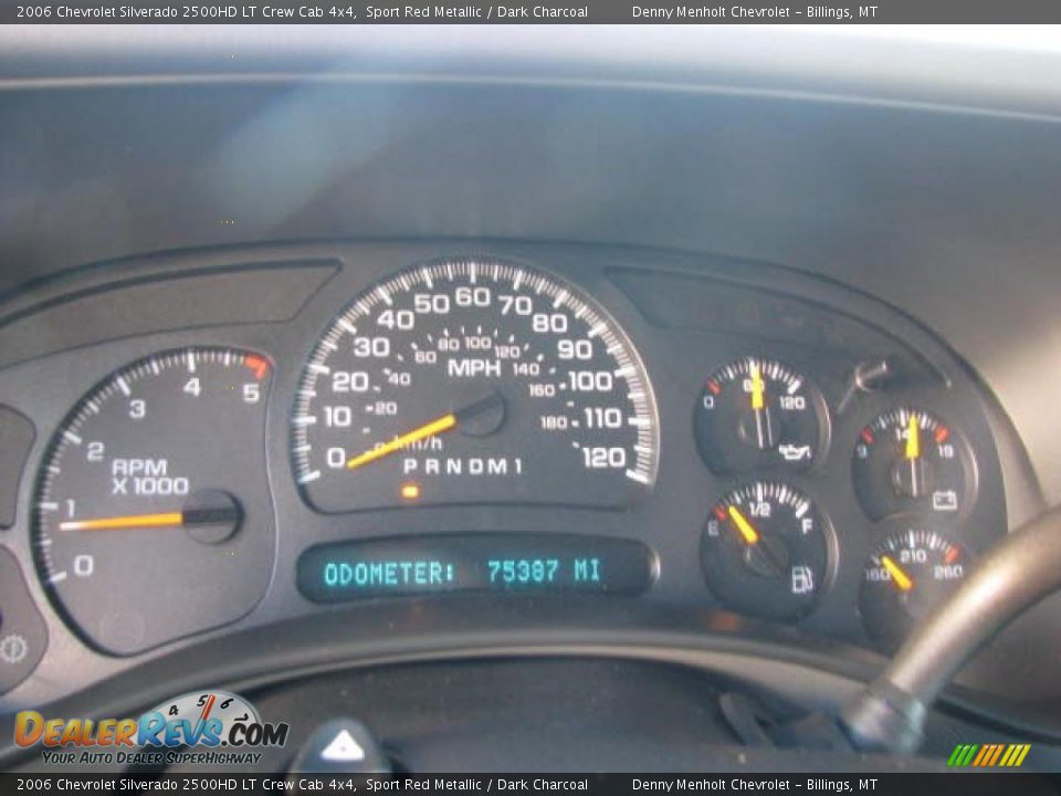 2006 Chevrolet Silverado 2500HD LT Crew Cab 4x4 Sport Red Metallic / Dark Charcoal Photo #8