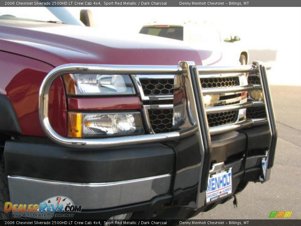 2006 Chevrolet Silverado 2500HD LT Crew Cab 4x4 Sport Red Metallic / Dark Charcoal Photo #10