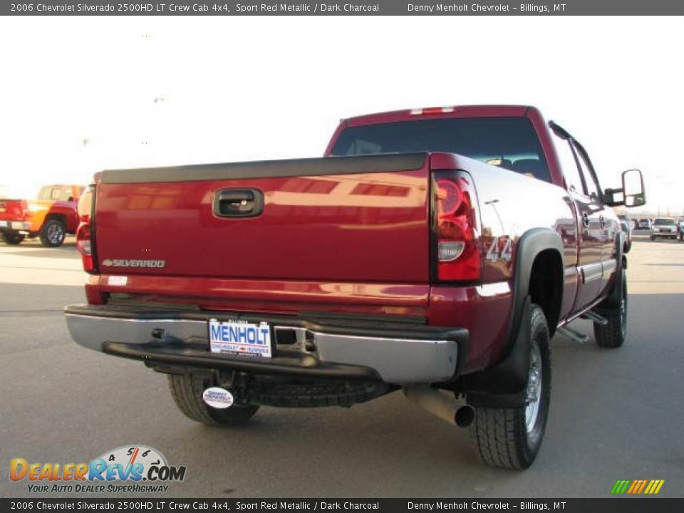 2006 Chevrolet Silverado 2500HD LT Crew Cab 4x4 Sport Red Metallic / Dark Charcoal Photo #12