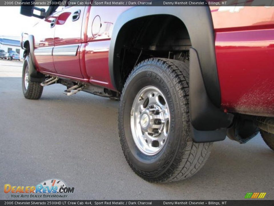 2006 Chevrolet Silverado 2500HD LT Crew Cab 4x4 Sport Red Metallic / Dark Charcoal Photo #13
