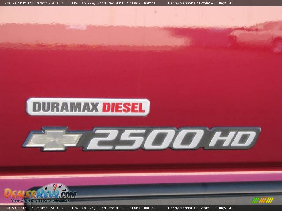 2006 Chevrolet Silverado 2500HD LT Crew Cab 4x4 Sport Red Metallic / Dark Charcoal Photo #15