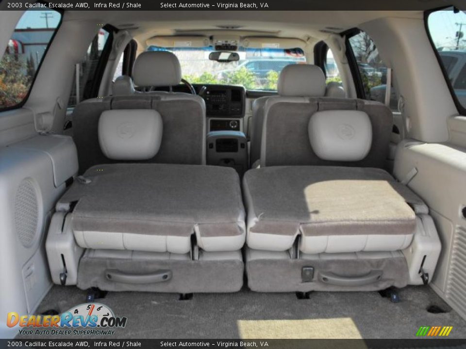 2003 Cadillac Escalade AWD Infra Red / Shale Photo #24