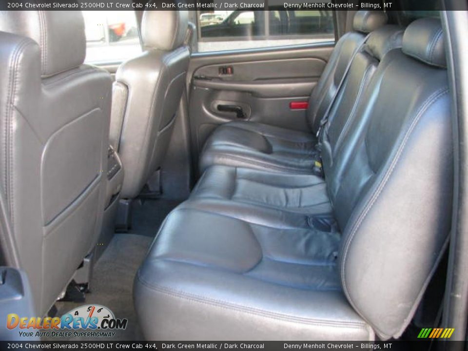 2004 Chevrolet Silverado 2500HD LT Crew Cab 4x4 Dark Green Metallic / Dark Charcoal Photo #5
