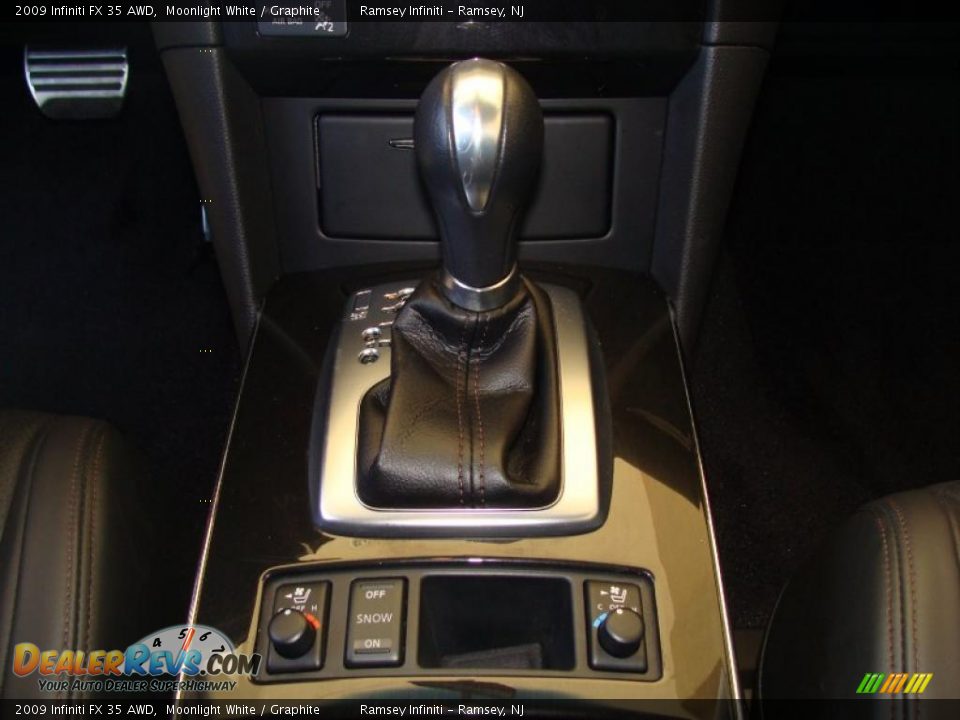 2009 Infiniti FX 35 AWD Moonlight White / Graphite Photo #13