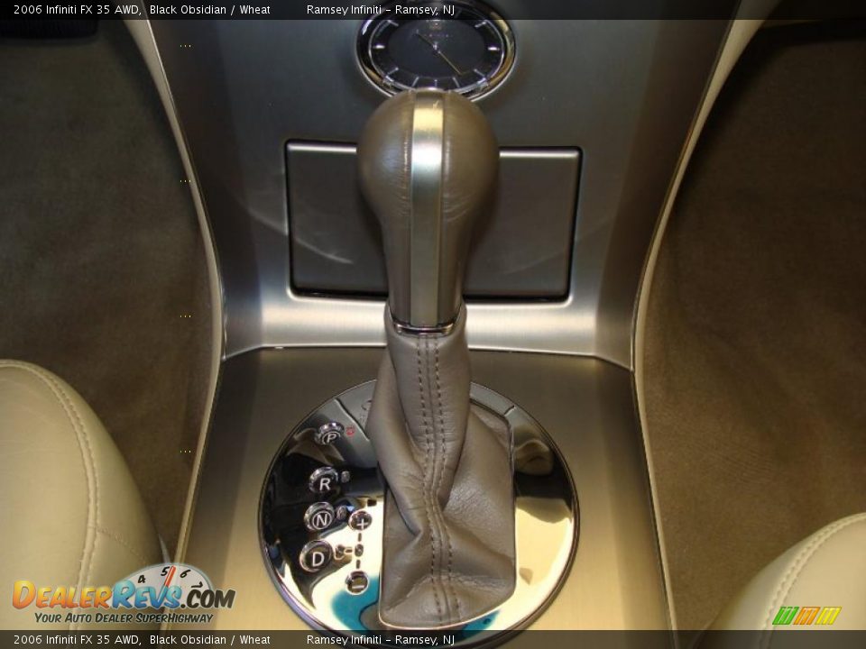 2006 Infiniti FX 35 AWD Black Obsidian / Wheat Photo #13