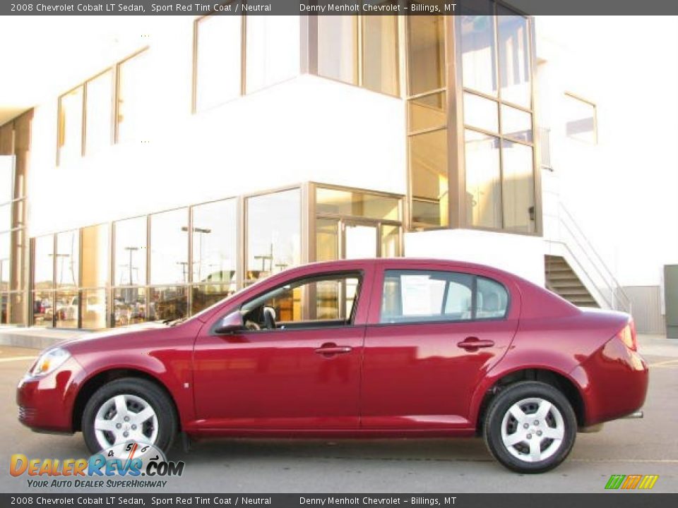 2008 Chevrolet Cobalt LT Sedan Sport Red Tint Coat / Neutral Photo #1