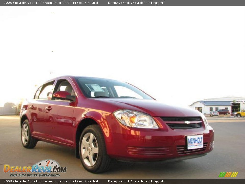 2008 Chevrolet Cobalt LT Sedan Sport Red Tint Coat / Neutral Photo #2