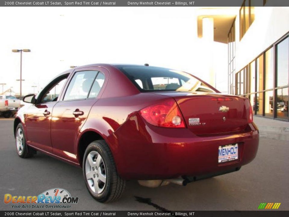 2008 Chevrolet Cobalt LT Sedan Sport Red Tint Coat / Neutral Photo #3