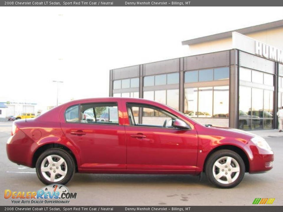 2008 Chevrolet Cobalt LT Sedan Sport Red Tint Coat / Neutral Photo #7