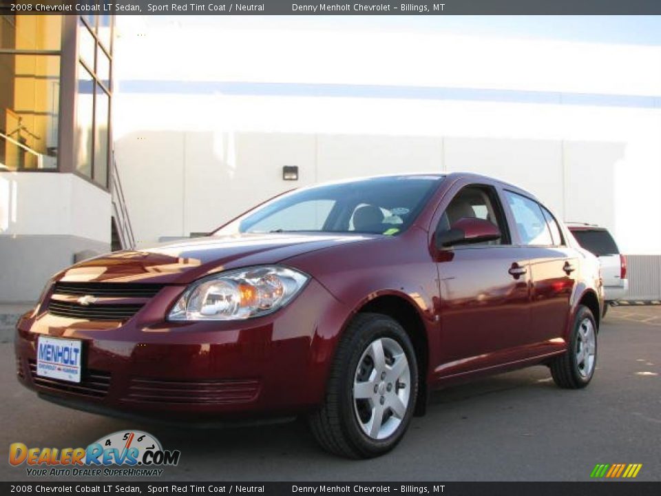 2008 Chevrolet Cobalt LT Sedan Sport Red Tint Coat / Neutral Photo #8