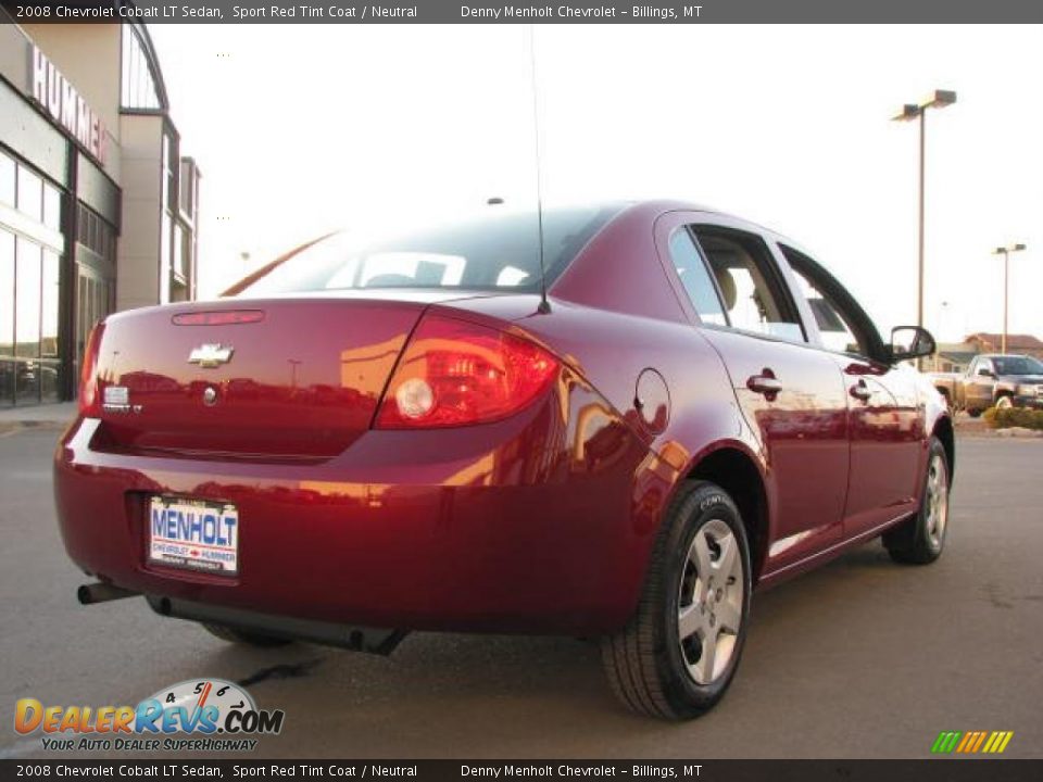 2008 Chevrolet Cobalt LT Sedan Sport Red Tint Coat / Neutral Photo #9