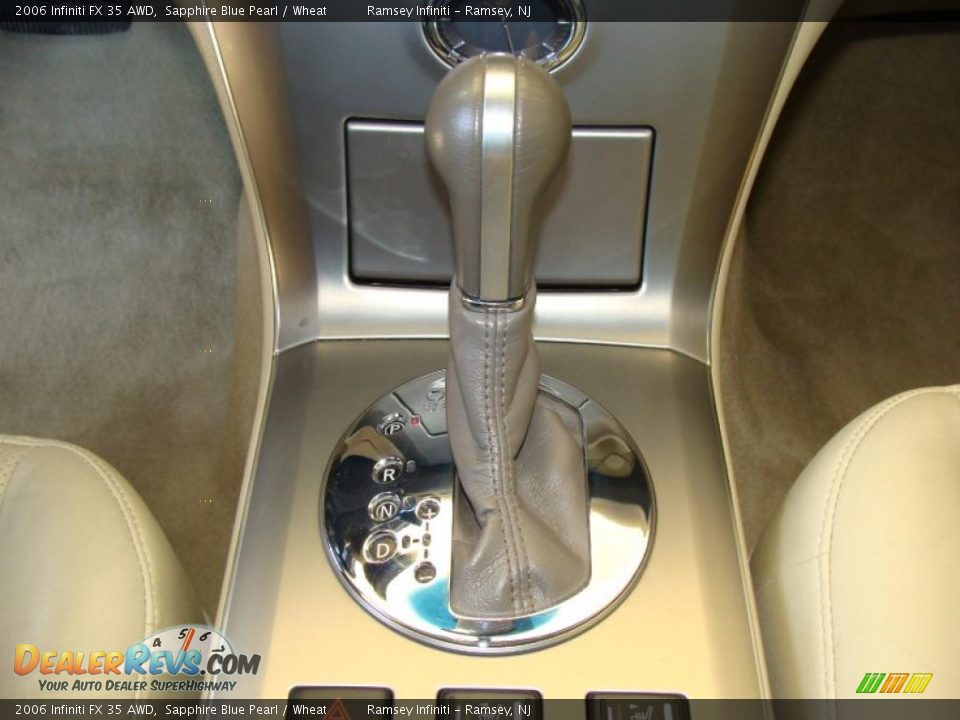 2006 Infiniti FX 35 AWD Sapphire Blue Pearl / Wheat Photo #13