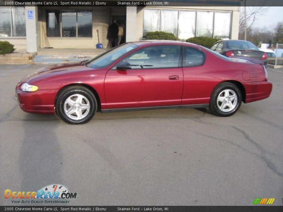 2005 Chevrolet Monte Carlo LS Sport Red Metallic / Ebony Photo #1