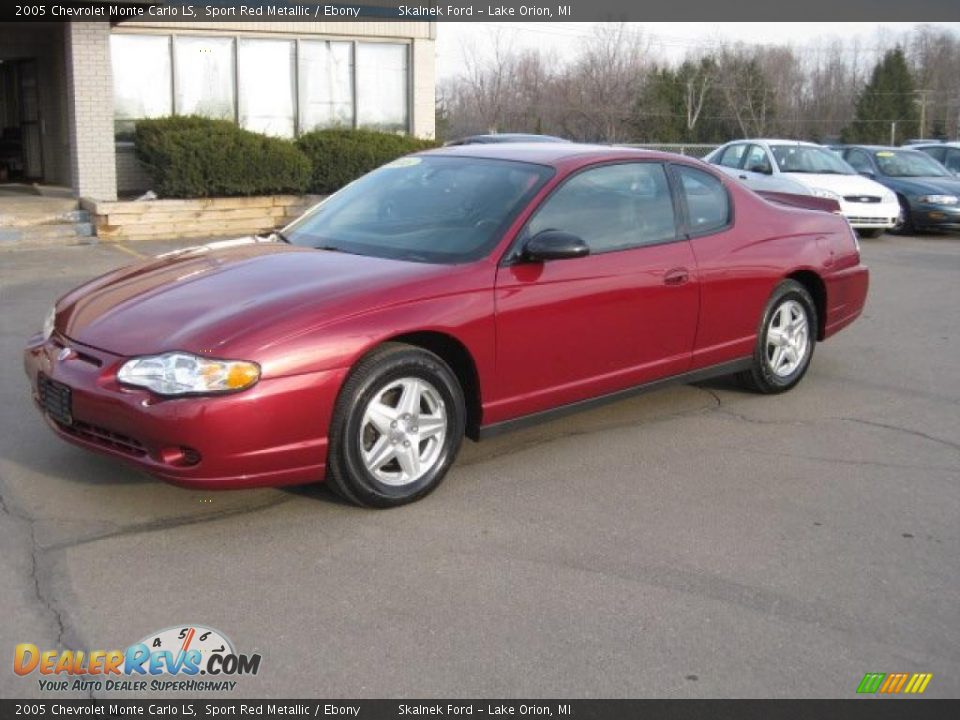 2005 Chevrolet Monte Carlo LS Sport Red Metallic / Ebony Photo #2