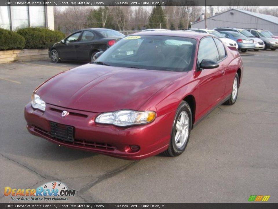 2005 Chevrolet Monte Carlo LS Sport Red Metallic / Ebony Photo #3