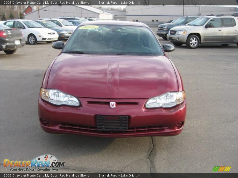 2005 Chevrolet Monte Carlo LS Sport Red Metallic / Ebony Photo #4