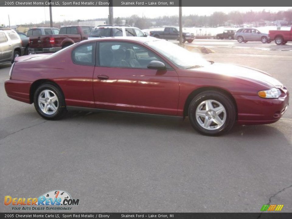 2005 Chevrolet Monte Carlo LS Sport Red Metallic / Ebony Photo #6