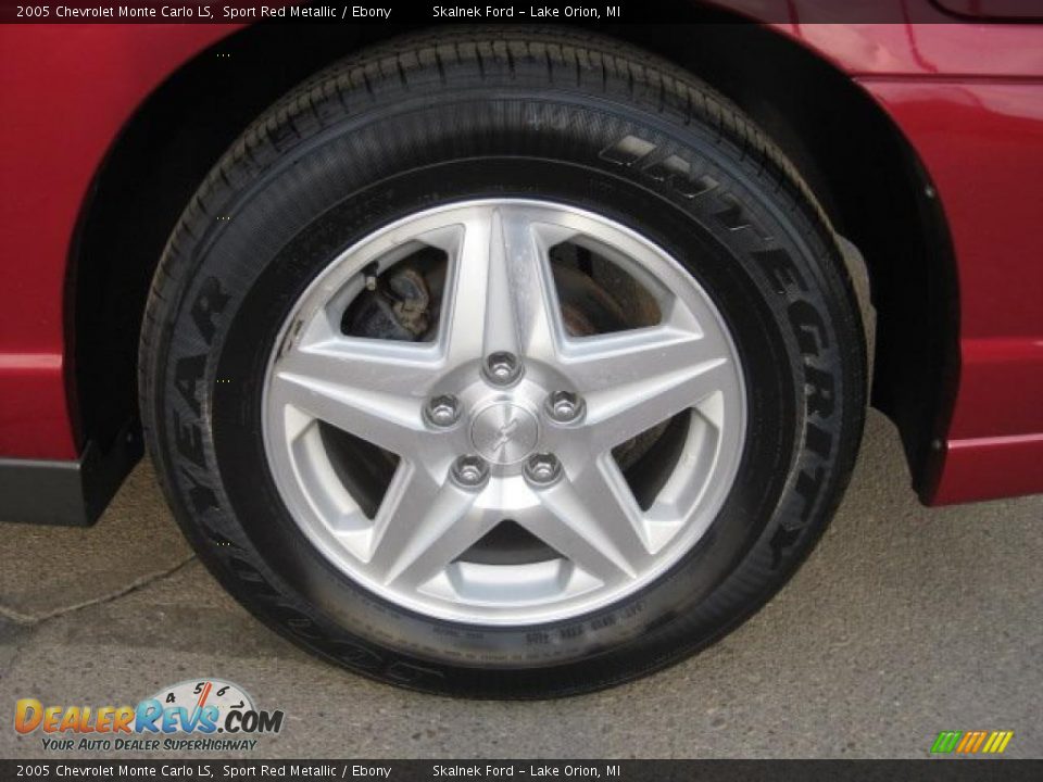 2005 Chevrolet Monte Carlo LS Sport Red Metallic / Ebony Photo #13