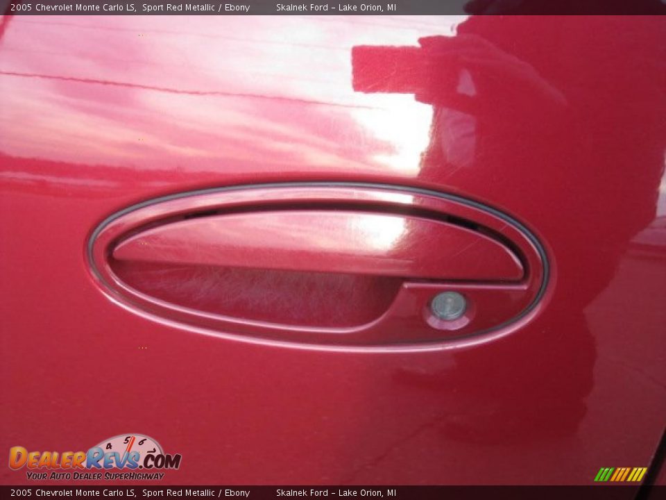 2005 Chevrolet Monte Carlo LS Sport Red Metallic / Ebony Photo #16