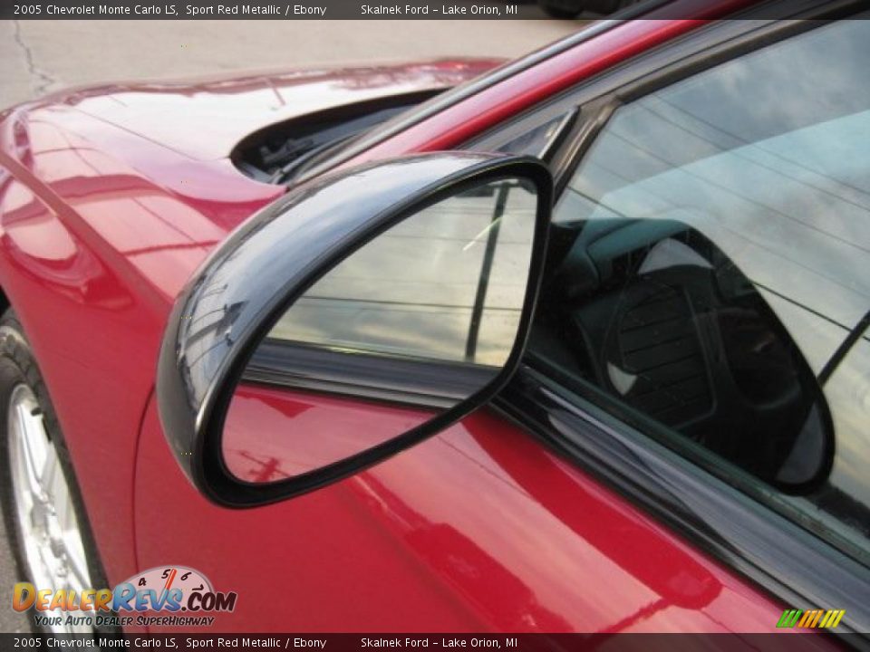2005 Chevrolet Monte Carlo LS Sport Red Metallic / Ebony Photo #17