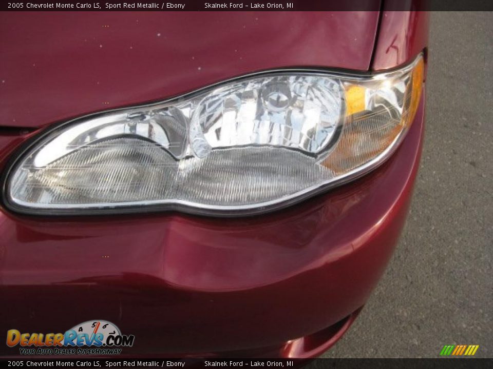 2005 Chevrolet Monte Carlo LS Sport Red Metallic / Ebony Photo #18