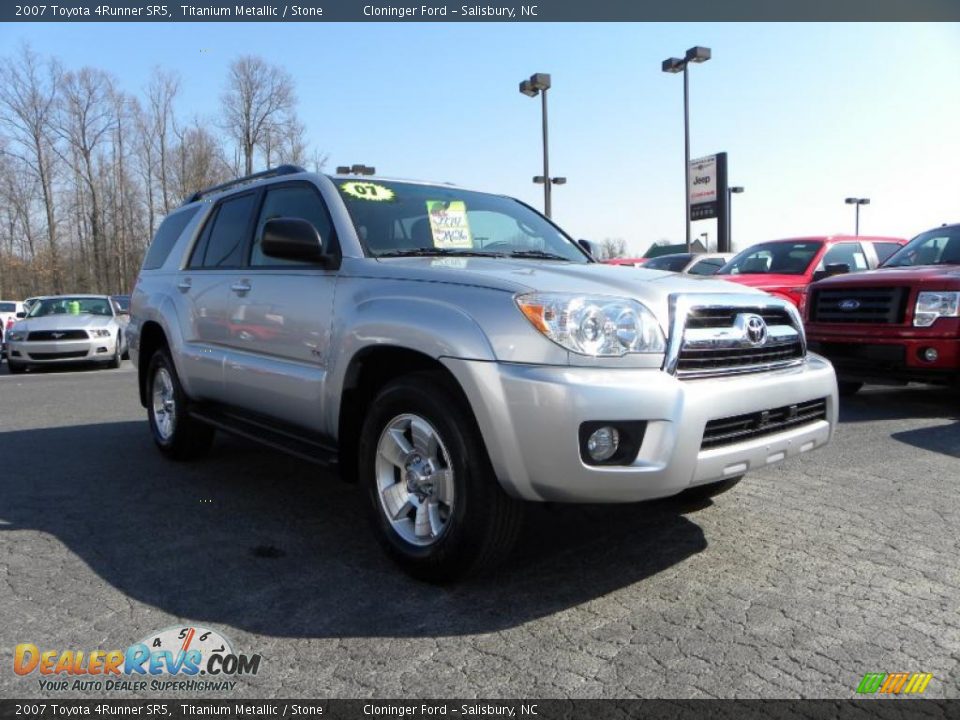2007 Toyota 4Runner SR5 Titanium Metallic / Stone Photo #1